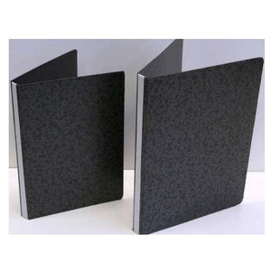 READER COVER 270X210MM SMALL Press Board Cloth Tie Black 7010 Magazine School