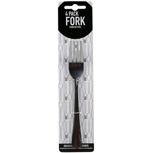 Stainless Steel Forks 19mm Pack of 4 KT0034