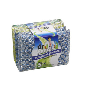 Dr. Shine Metallic Scrubbing Pads 12 x 10cm (Pack of 5) BC0083