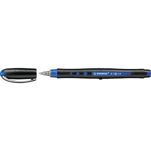 STABILO BLACK ROLLERBALL BLUE (BX10)