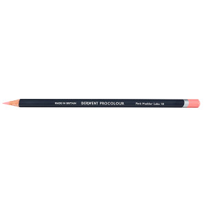 DERWENT PROCOLOUR PENCIL PINK MADDER LAKE 18 (Box of 6)