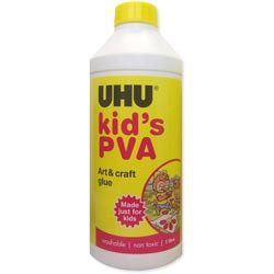 UHU KIDS PVA GLUE 1 Ltr