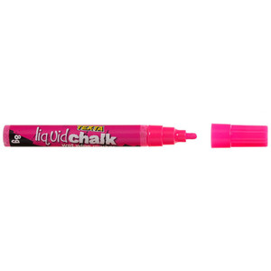 TEXTA LIQUID CHALK MARKER Wet Wipe Bullet 4.5mm Nib Pink