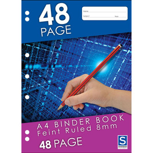 BINDER BOOK 48PAGE A4 30048