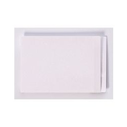AVERY LATERAL FILES WITH MYLAR REINFORCED TABS Foolscap White Clear Mylar, Bx100