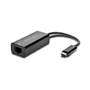 KENSINGTON CA1100E USB TYPE-C TO ETHERNET ADAPTER BLACK