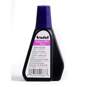 TRODAT 7011 STAMP PAD INK 28ML VIOLET