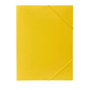 MARBIG SOFT TOUCH DOCUMENT WALLET A4 LEMON