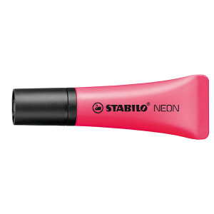 STABILO NEON HIGHLIGHTER PINK