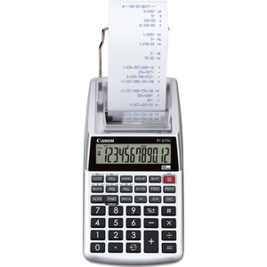 Canon 12 Digit Printing Calculator Silver