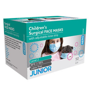 AEROMASK Children's Surgical Mask, Box of 50