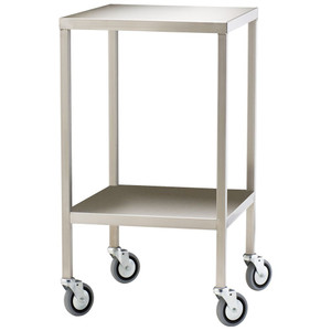 Small Stainless Steel Trolley 50 x 50 x 90.5cm
