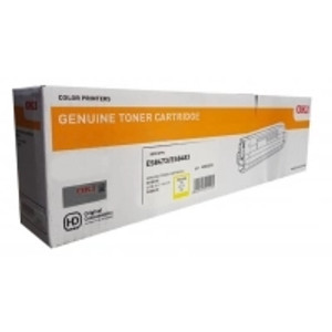 GENUINE OKI ES8473 YELLOW TONER CARTRIDGE 45862833 (8,800 PAGES)