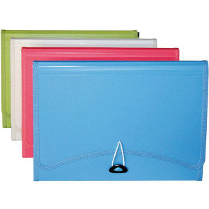 Stat A4 Expanding File with Side Pocket