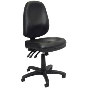 FURNX POSTURRIGHT CHAIR BLACK PU