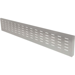 Span Desk Steel Modesty Panel Requires Rapid Span Legs to Make 1500W Desk Silver Grey