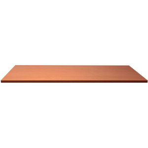 Rapidline Melamine Rectangle Table Top Only 25mm Thick 1200Wx600D Cherry