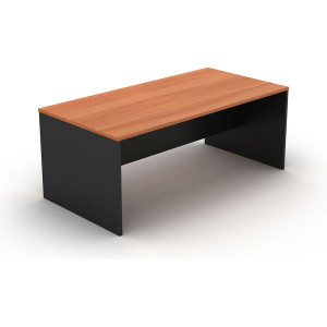 DESK 1800(W) X 750(D) X 720(H) CHERRY / CHARCOAL
