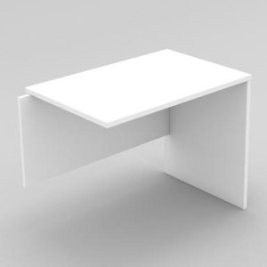 OM Classic Desk Return 720Hx1200Wx600mmD All White