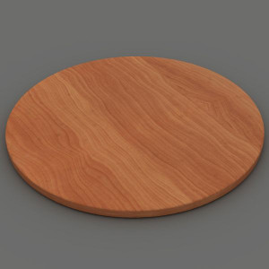 OM Classic Round Table Top Only 900mm Diameter Cherry