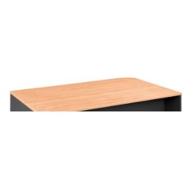 OM Classic Melamine Desk Top Only 1500Wx750mmD Beech