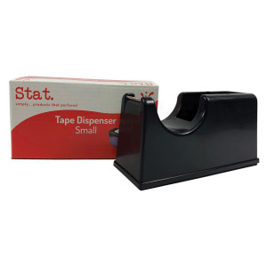Stat Small Tape Dispenser Black 33mm