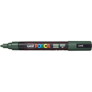 Uni Posca Poster Marker PC-5M 2.5mm Medium Bullet English Green