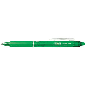 PILOT PEN FRIXION BLRT-FR7-G Green Retractable Gel 0.7mm Erasable (Each)