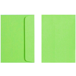 Quill Coloured Envelope 80gsm C6 - Lime Pack of 25 (93007)