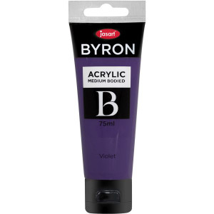 Jasart Byron Acrylic Paint 75ml Violet