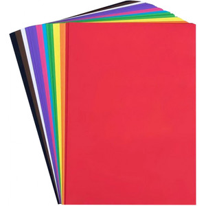 COVER PAPER 510X760MM 125GSM ASSTD COLOURS PK250 BAN-91370