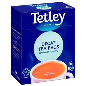 Tetley Decaffeinated Tea Bags 100 Pack