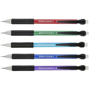 PENCIL MECHANICAL PAPERMATE 0.7MM GRIP ASST PK5