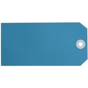 AVERY 16120 SHIPPING TAG SIZE 6 134 X 67MM BLUE BOX 1000