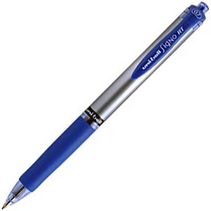 UNI-BALL UMN105 SIGNO RT GEL INK ROLLERBALL PEN 0.7MM BLUE