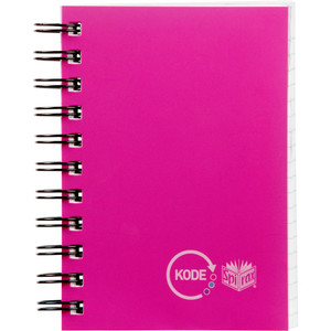 [DS] SPIRAX KODE PP NOTEBOOKS P962 148 x 105mm 400 Page Pink 3 ONLY