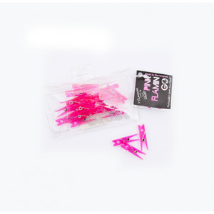 MINI PEGS - PINK, PACK 20 GLOST