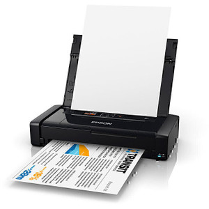Epson WF100 Inkjet Printer MOBILEPRINTER WITH A 2.5 HOUR RECHARGE TIME FROM USB (Power Off)