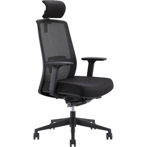 JIRRA FULLY ERGONOMIC HIGH MESH BACK SIDE CONTROL SYNCHRO CHAIR WITH ARMS & HEADREST (DO326 J333) ** ETA 31/5/2026 **