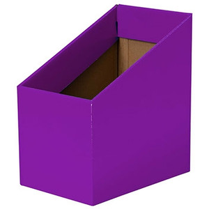 Book Box - Purple - Pack of 5