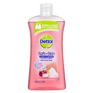 DETTOL FOAM HAND WASH Refill Rose & Cherry/Lime & Orange Blossom 900ml