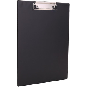 DELI PVC CLIPBOARD A4 Black