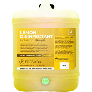 Provada Lemon Floor Cleaner Disinfectant 20L