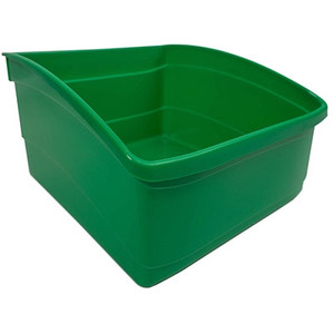 Plastic Large Book Tub - Green