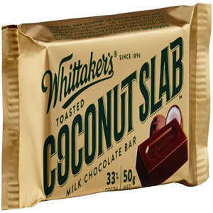 WHITTAKERS CHOCOLATE COCONUT SLAB 50GM