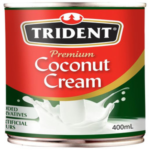 TRIDENT CREAM COCONUT 400ML