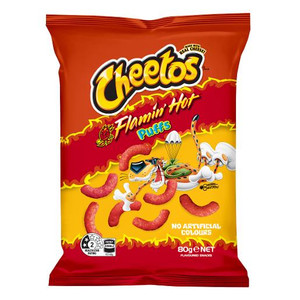CHEETOS FLAMIN HOT PUFFS 80GM