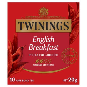 TWININGS ENGLISH BREAKFAST CLASSICS TEABAGS 10S