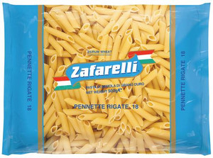 ZAFARELLI PENNETTE RIGATE #18 500GM