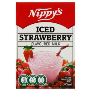 NIPPYS ICED STRAWBERRY 375ML